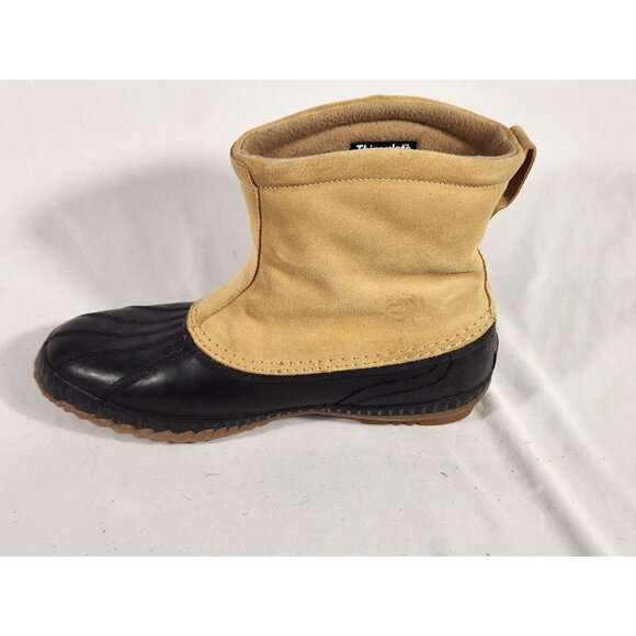 Sorel Mens  Premium Duck Boots Leather & Rubber Waterproof Pull On Thinsulate 13 - Picture 7 of 9